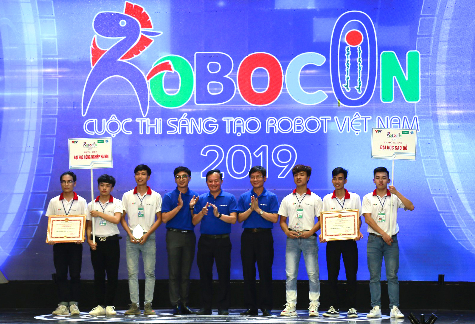 Đại học Công nghiệp Hà Nội giành giải Ba tại Cuộc thi Sáng tạo Robocon Việt Nam 2019